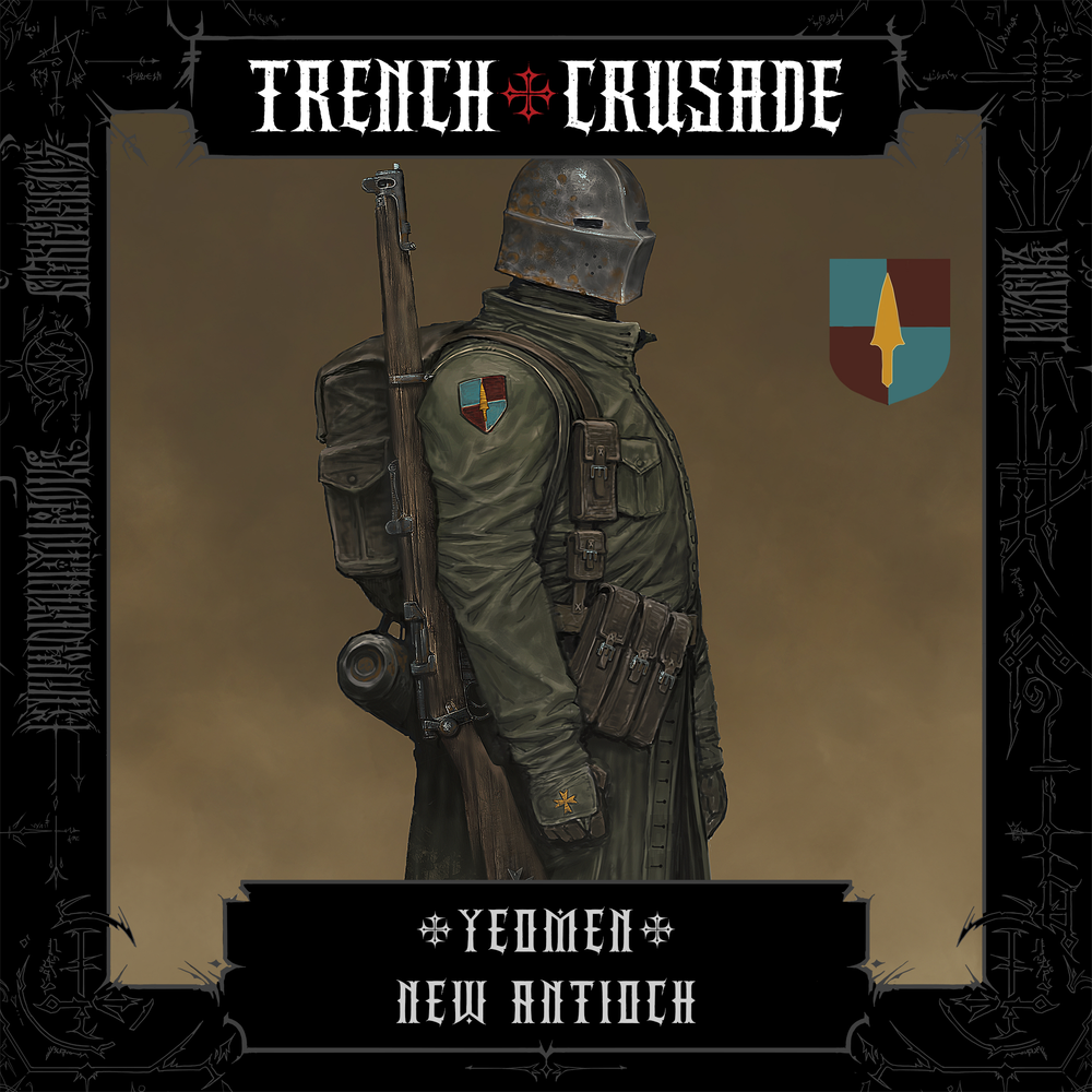 3D Printable Trench Crusade - Yeomen - New Antioch by Factory